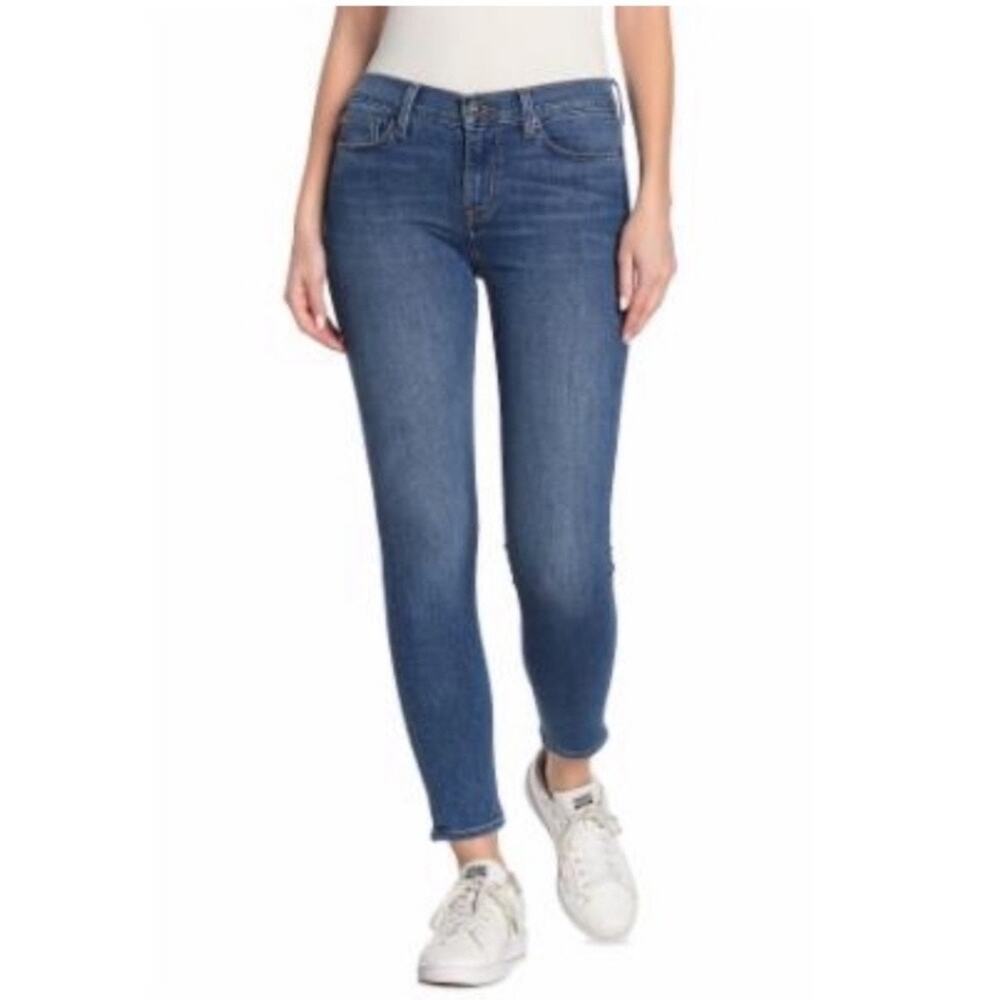 HUDSON Natalie Mid Rise Ankle Skinny Jeans Sz 29